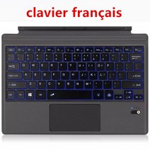 백라이트 무선 블루투스 키보드 Microsoft Surface Pro 8 6 2018 5 7 4 3 go 2 태블릿, For surface go 2, 한개옵션2, 07 For surface go 2