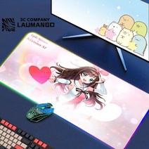 에픽 세븐 Rgb 마우스 패드 게이머 키보드 매트 책상 애니메이션 카펫 Pc 빅 게임 캐비닛 확장, 13 GG002314_06 RGB300x900x3mm