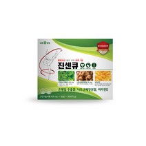 바른뉴트리 진센큐 은행잎추출물 나토키나제 토코페롤 혈행 기억력 개선 순환 영양제, 60정, 2개