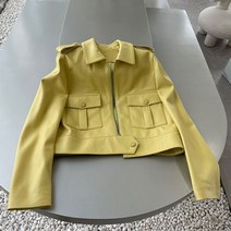 여성 천연 양가죽 자켓 라이더 리얼 가죽 레이디 트렌드 코트 양피 바이커 포켓 지퍼