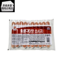 [제이케이푸드] 사조오양 숯불구이맛 소시지 1kg 숯불소세지 캠핑요리, 1개