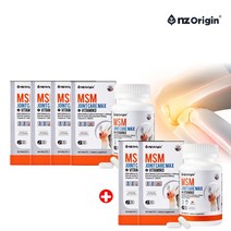 관절염증영양제 어깨가 무릎 안좋을때 다리아플때 무릎연골찢어짐 MSN 식이유황 어르신 어깨 무릎 허리 뼈 관절 아픈 아플때 시큰할때 불편함 에 좋은 먹는 영양제 염증 제거 재생, 4+2(6개월분), 1개