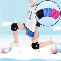 어린이 무릎보호대 스케이트보드 자전거 인라인 장비, 핑크_S