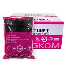 줄눈시멘트 탄성줄눈 퍼펙트라인1 검정 흑색 2kg 8개, 검정(흑색) 2kg(8개)