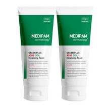 메디팜 그린플러스 아크네 시카 클렌징폼 220ml, 2개