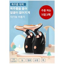 1+1초음파 리프트업 미용기 목 관리 미용기 얼굴&목 양용 피부관리/목주름완화/리프팅, 미경의, 미경의*2개