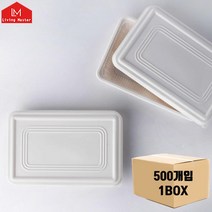 대한민국제조 신소재 일회용 도시락용기 500개입캠핑용품 캠핑 캠핑용도시락 캠핑용그릇 캠핑용접시 캠핑용수저 생활용품 주방용품 아이디어 포장용기 일회용기, 본상품