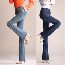 뉴타임즈 나팔 바지 부츠컷 청바지 스판 캐주얼