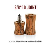 당구 조인트 프로텍터 방사형 핀 5/16*14 3/8*11 3/8*10 물결 모양 핀 Uni-Loc 조인트 캡 솔리드 에보니 로즈 우드 당구 액세서리, Protector 8A_9