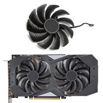 Cavabien Gigabyte GTX 1660 1660Ti 그래픽 카드 쿨러 팬용 87MM T129215SU PLD09210S12HH 4PIN GTX1660 GTX1660 GTX, 1 개 - 그래픽 팬 - 4PIN