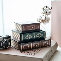 책상책장 서재인테리어 3단 책서랍장 데코 커피숍 카페용 부부