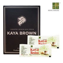 카야하우스 카야잼 브라운 일회용 포션, 18g, 24개