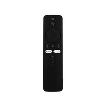 Xiaomi Soft Plain 리모컨 제어 보호 케이스 Xiaomi Mi Box S/4X Mi 원격 TV 스틱 커버 용 실리콘 리모컨, 검정