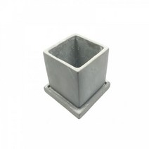 KDM 모던 시멘트 사각 8x8x8cm (사각) 콘크리트 감성 콘크 화분 세련된