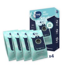 일렉트로룩스 S-bag Pure D9 유선청소기 - PD91시리즈 안티알러지 먼지봉투 (E206SK) 1팩/4개입, PD91시리즈 안티알러지 먼지봉투E206SK 1팩4개입