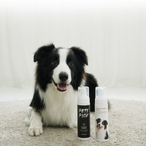 [개취존중시대] 애견 강아지 고양이 겸용 워터리스 펫 샴푸 180ML X 2개