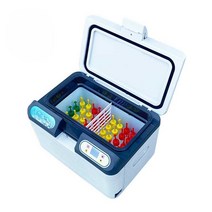 차량용 냉장고 캠핑용 전기 아이스박스 카투어 박스, 10L 차량 겸 가정용(원클릭 온도 조절), 10L