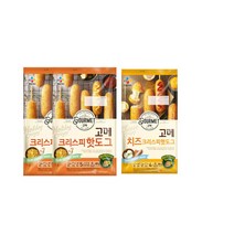 CJ제일제당 고메 크리스피 핫도그 480g x2 + 치즈크리스피핫도그 425g x1, 크리스피핫도그480g x2+치즈크리스피핫도그425g