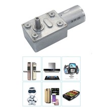 웜기어 감속기 DC 모터 Jgy370 2 rpm 375 rpm 고 토크 메탈 웜 기어, 12v, 1개