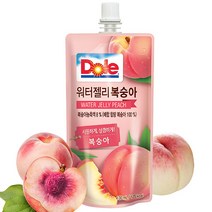 돌(DOLE) 워터젤리 복숭아 130ml x30개, 30개