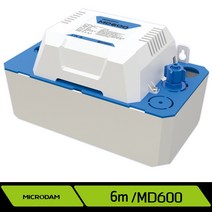 에어컨 배수펌프 4m 6m 8m 에어컨배수펌프 포세이돈 MD400 MD600 MD800, 배수펌프6m MD600, 1개