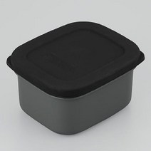 써모스 THERMOS B004343-MTBK [보온도시락 DBP-502용 반찬통 세트 매트블랙], 단일