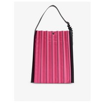 PLEATS PLEASE ISSEY MIYAKE 플리츠 플리즈 이세이 미야케 플리트 플리즈 이세이 미야크 아코디언 플리티드 우븐 숄더 백 핑크