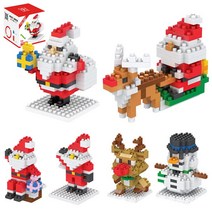라라기프트 크리스마스블럭 3000산타나노블럭 루돌프 블럭장난감 달란트