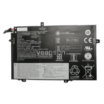 New L17L3P52 01AV463 L17M3P53 Yeapson Replacement Battery For Lenovo ThinkPad E480 E580 L480 (45Wh)