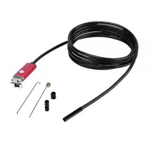 배관내시경 하수구 산업용 모니터 5.5mm 1m 2m 케이블 6 led 2in1 안드로이드 내시경 방수 ip67 30fps 검사 내시경 내시경 안드로이드 otg 뱀 튜브 파이프, 5m