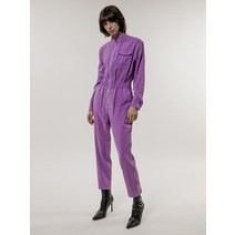 UNTAGE Zip-Front Tencel JumpsuitPurpleWOMAN_UTP-SJ05