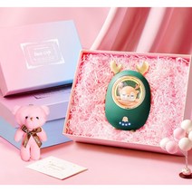 손난로 미니 휴대용 폭발 방지 충전식 가지기 편한, 그린 스타펫 6500mAh