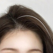 부분가발 정수리 앞머리 뽕 붙이는 옆 볼륨 여성 똑딱, 상품선택, 다크브라운10cm