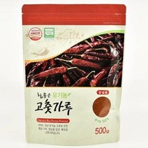 풀무원 참좋은 유기농 고춧가루 500g, 75개