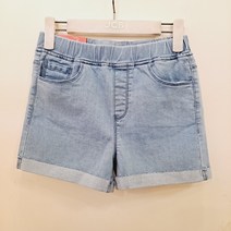 [JCB주니어]@ 여아 2 5부 밑단풀림롤업 스판데님팬츠 예쁜핏이예요~~APP9Q405GT
