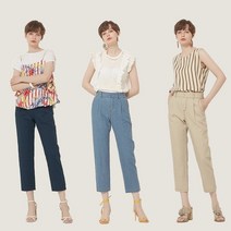 [인스타일] 쿨 린넨 블랜디드 데님 팬츠 3종세트