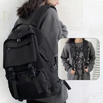 남자 여자 캠핑 1박 2일 여행 백팩 커플 나들이 외출 가벼운 트래블 학생 배낭 가방