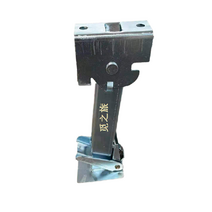 아웃트리거 고하중 받침대 지지대 캠핑카 패드 다리, 1팩 아연도금 쇼트