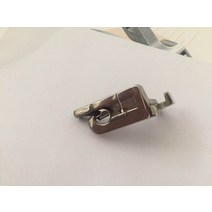 가정용오버록 미니재봉틀4/1 6.4mm 산업용 재봉기 hemmer presser foot/feet for Juki Brother 전형적인 Co, 01 1.6mm