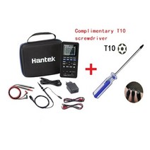 디지털 휴대용 소형 오실로스코프 Hantek-3in1 디지털 오실로스코프 + 파형 발생기 멀티 미터 휴대용 USB 2 채널 40mhz 70mhz LCD 디스플레이 테스트 미터 도, 04 hantek2d72