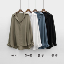 NewCare여성 블라우스 언발 루즈핏 여성 셔츠 블라우스