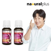 내츄럴플러스 비타민D3 400IU 드롭 15ml 2병 오렌지향, 단품/단품
