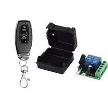 리모컨 찾기 GERMA-433Mhz 무선 제어 EV1527 학습 코드 송신기 2 버튼 DC 12V 10A RF 릴레이 수신기 스위, 03 1Re 1Rc