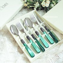지앙 EME 나폴레옹 커트러리 명품커트러리, 1-2. 테이블 포크, 블루