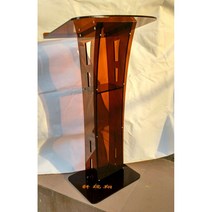 아크릴 강연대 연설대 설명회 행사무대 발표 사회대, I타입