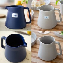 전자렌지 사용가능 도자기 밀크 저그 조이엘로 드립 주전자 500ml, 블루 저그, 블루