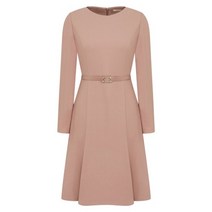 플랫 노카라 플레어 원피스(EVOPLK95), 66