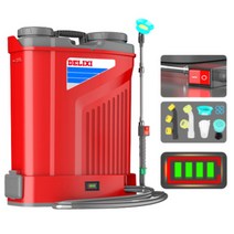 충전식 자동 전동 농약 분무기 20L 살포기 대용량 동력 고압 압축 원터치 소독기, 20리터 8A, 1개