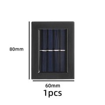 스마트 태양 벽 램프 야외 조명 방수 홈 정원 장식 발코니 안뜰 울타리 햇빛, 1pcs, CHINA, cold light