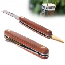 원예 조경 접이식 폴더 가지치기 나무 접목나이프 칼, 1개